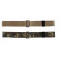 Khaki Adjustable Nylon Battle Dress Uniform Belt (54")